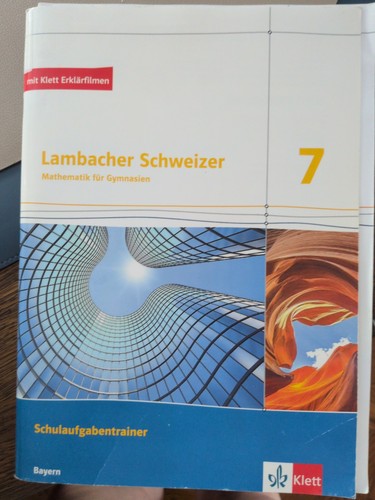 Lambacher schweizer mathematik - lambacher,